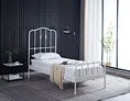 queen size iron bed
